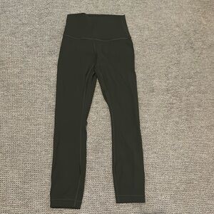 Lululemon army green leggings